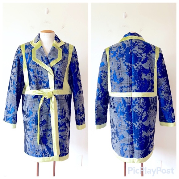 NWT Vivienne Hu Tweed Velvet Jacket - Picture 3 of 8